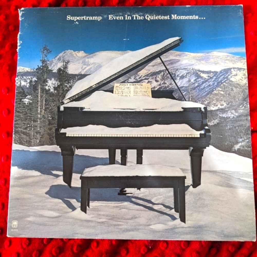 Vintage Supertramp LP | Even In The Quietest Moments 1977 A&M Vinyl Record